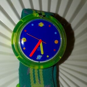 Pop Swatch Space Hero Watch from the 1990 Series